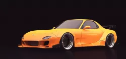 Mazda RX-7 custom modified 3D model