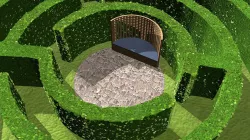 Maze Garden 3D model