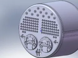 Medium scotch marine boiler