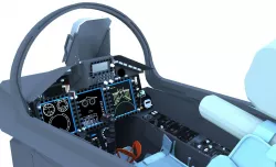 MiG-29K Cockpit 3D model