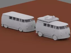 Modular VW bus container