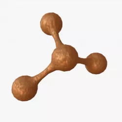 Molecule Exploding Low-poly  3D model