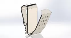 Negative Battery Clip, AA 