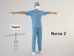 Nurse 2 3D model