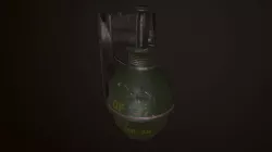 OF-37 Hand Grenade  Low-poly  3D model
