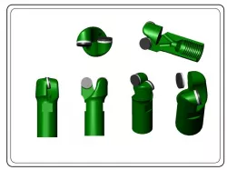 PCD 2/38 Drill Bit for Roof Bolting