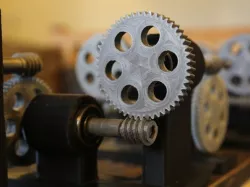 Printed Machine with Concrete