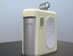 Public Toilet 1 - High-Poly Low-poly  3D model