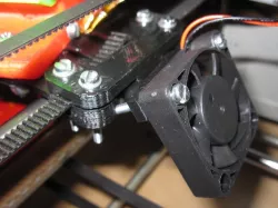 Rear Fan Mount for Gregs X-Carriage