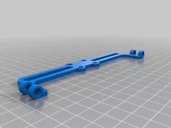 RepRapPro Mendel Double Fan Bracket