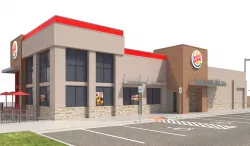 Retail-050 Burger King-005 With Site 3D model