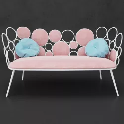 Saba Italia Sofa Grace  3D model