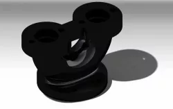 Safety valve body 