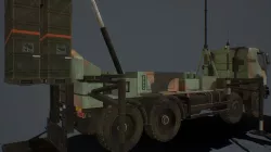 SAMP-T and Radar Arabel  and Missile ASTER-30  PACK Low-poly  3D model