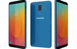Samsung Galaxy J8 On8 Blue 3D model