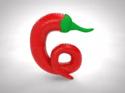 Sanke Chilli 3D model