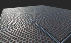 Sci-fi Metal Panel Hexagon Texture