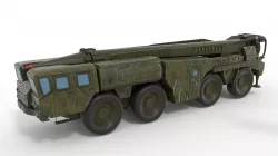 scud launcher 3D model