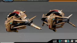 SF DRAKX Bomber DK6 Low-poly  3D model