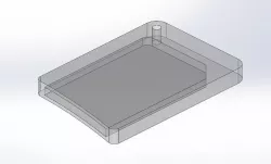 sim card holder key ring (UP PRINTER tolerances)