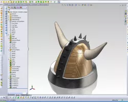 Simple Viking helm