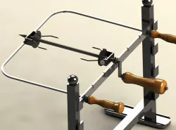 Skewer for fireplace