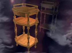 Small table with drawer 