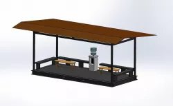 smoking area