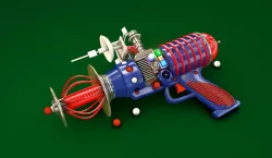 SPACE CARTOON BLASTER 3D model