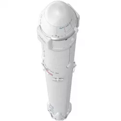SpaceX Falcon 9 and Dragon Cargo Capsule 3D model
