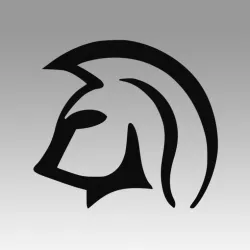Spartan logo 3D model