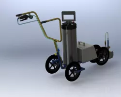 Spray car