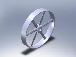 Steam engine flywheel