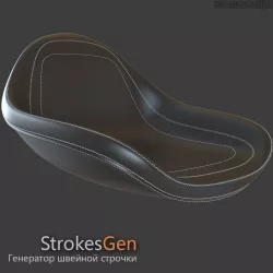 Strokes Generator script 3D model