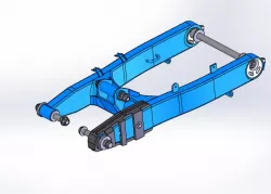 Suzuki Goose 350 Swingarm Assy