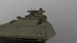 T-15 Barbaris Low-poly  3D model