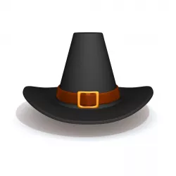 Thanksgiving Pilgrim Hat 3D model