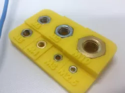 thread gauge card