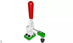 Toggle Clamp Destaco 207-s with Rubber End & Block