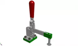 Toggle Clamp Destaco 210-s with Carriage Bolt & Block