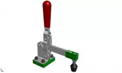 Toggle Clamp Destaco 210-s with Rubber End & Block