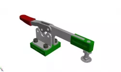 Toggle Clamp Destaco 215-s with Carriage Bolt & Block