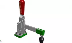 Toggle Clamp Destaco 247-s with Rubber End & Block