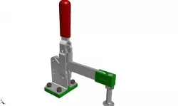 Toggle Clamp Destaco 267-s with Carriage Bolt & Block