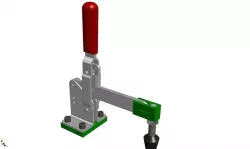Toggle Clamp Destaco 267-s with Rubber End & Block