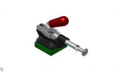 Toggle Clamp Destaco 603 with Carriage Bolt & Block
