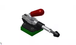 Toggle Clamp Destaco 603 with Rubber End & Block