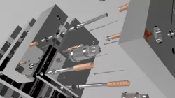 Tool for plastic injection - CD rack