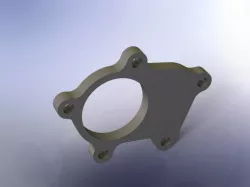 Turbo T3/T4 Outlet Flange
