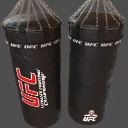 UFC Boxing Bag 3D model